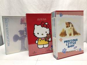  photo album 3 pcs. set photograph storage E,L size nega with pocket 231010