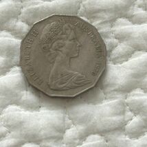 古銭外国銭 オーストラリア キャプテン・クック 50セントコイン 1970年_画像2