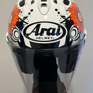 アライ Arai VZ-Ram ブロッサム 東単 オリジナル ジェットヘルメット 極上美品 M サイズ 激レア 廃盤モデル使用1回のみの画像4