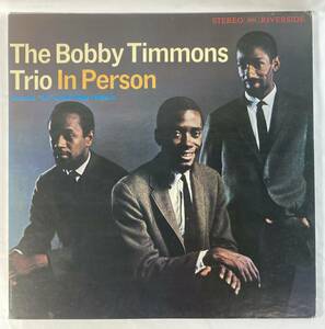 ボビー・ティモンズ (Bobby Timmons) trio / In Person 国内盤LP VI SMJ-6110 STEREO