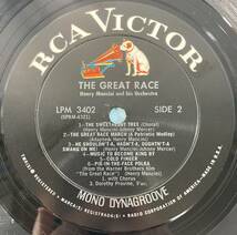 グレート・レース (1965) ヘンリー・マンシーニ 米盤LP RCA Victor LPM-3402 MONO 見開き_画像7
