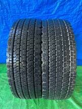 245/70R19.5 136/134J ブリジット　W900 スタッドレス　2本 11mm〜12mm 2021年式　　　送料無料_画像1