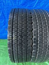 245/70R19.5 136/134J ブリジット　W900 スタッドレス　2本 11mm〜12mm 2021年式　　　送料無料_画像6