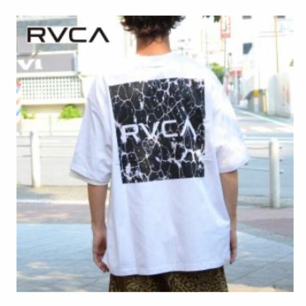 ルーカ　ルカ　rvca RVCA 半袖　Tシャツ　未使用　タグなし　夏服　春服　秋服　厚手　透けナシ　ボックスロゴ　柄物　