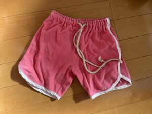 X-girl STAGES/ X-girl stage z Kids short pants shorts pie ru3T pink 100