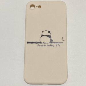  new goods Panda iphone case 7/8/SE2.3 for white man and woman use lovely stylish animal silicon case soft case 