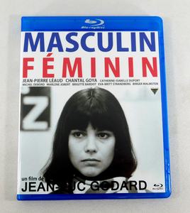 Blu-ray「男性・女性('66仏/スウェーデン) MASCULIN,FEMININ」監督：ジャン＝リュック・ゴダール / ジャン＝ピエール・レオ,他