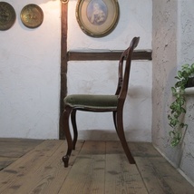 イギリス アンティーク 家具 ダイニングチェア バルーンバック 椅子 イス 店舗什器 カフェ 木製 マホガニー 英国 DININGCHAIR 4271e_画像7