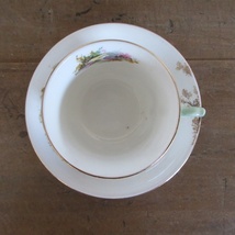 イギリス製 Shelley シェリー ヘザー カップアンドソーサー 茶器 1940年代 ヴィンテージ アンティーク 英国 tableware 1186sc_画像6