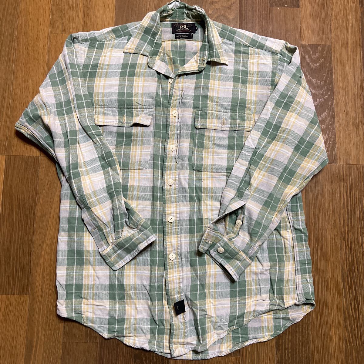 RRL RALPH LAUREN LIMITED EDITION BUFFALO PLAID WESTERN SHIRTS