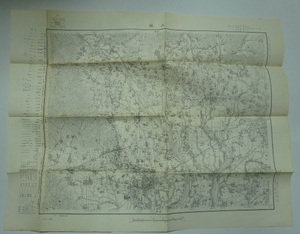 昭和29年資料修正/昭和29年発行　1/5万地形図　「大垣」　地理調査所