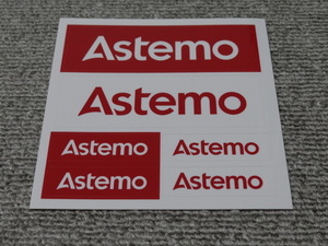 スーパーフォーミュラ　スーパーGT 　Astemo ステッカー