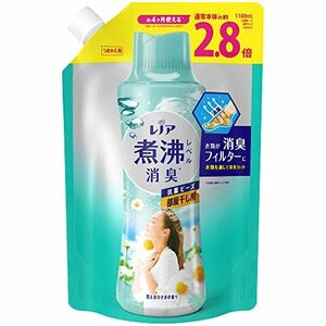 レノア 超消臭 煮沸レベル消臭 抗菌ビーズ 部屋干し 花とおひさまの香り 詰め替え 1180mL