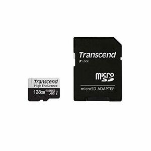 Transcend 高耐久 microSDカード 128GB UHS-I U1 Class10 ドライブレコーダー セキュリティカメラ用 SDカ