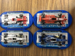 フォーミュラーニッポン 1/64 ミニカー 7.本山哲 31.ロイック・デュバル 32.小暮卓史 40.松浦孝亮 56.井沢拓也 4台まとめて 新品美品