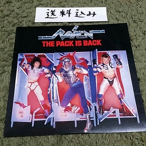 送料込み【ライナー】LP レイヴン　ザ・パック・イズ・バック　RAVEN THE PACK IS BACK