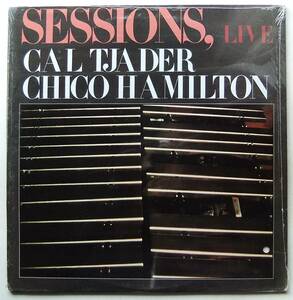 ◆ 未開封・稀少 ◆ SESSIONS, LIVE / CAL TJADER, CHICO HAMILTON ◆ Calliope CAL 3011 ◆