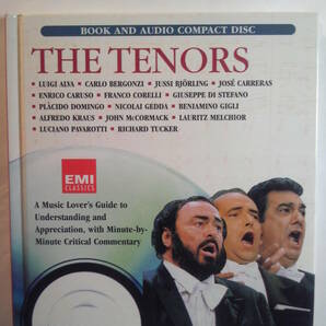 英語/音楽/CD1枚「テノール歌手/The Tenors(Book & Audio CD) 」EMI Classics