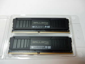 デスクトップ用 Crucial Ballistix max RGB 32GB (16GB x 2) DDR4 4000MHz 18-19-19-39 