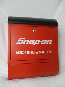 【在庫ラスト】 スナップオン Snap on グッズ アメリカン ポスト メール ボックス 新聞 新品 未使用 