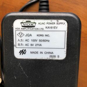 ACアダプター vox KA161EV AC9V 動作確認済みの画像2