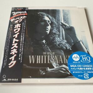 新品未開封　高音質MQA-CD × UHQCD Whitesnake ベスト・オブ・ホワイトスネイク THE BEST OF WHITESNAKE 日本盤　ベスト盤　送料無料
