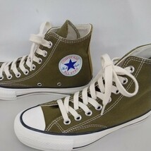 コンバース　CONVERSE　　　　　オールスター　スニーカー　未使用　24㎝　カーキー_画像2