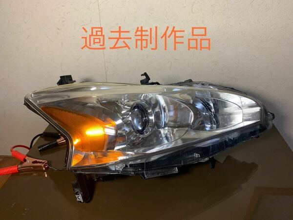 L33 ティアナ　ヘッドライト　サイドマーカーオレンジ化　発光加工します　USDM