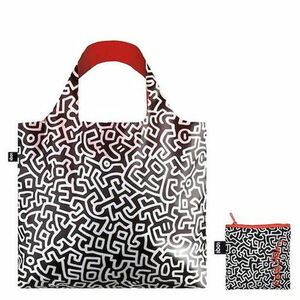 【新品/即決】LOQI/ロキ/Keith Haring/Untitled/キースヘリング/Recycled Bag/エコトートバッグ/ミニポーチ付/ラリーレイバン/KH.PL.R