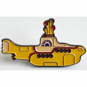 新品/即決/再入荷【The Beatles / Yellow Submarine】サイケデリック ピンバッジ/ピンズ/イエロー・サブマリン/アメリカ買付(ar-2212-10)