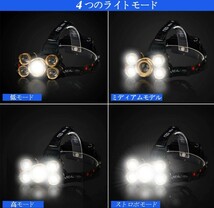 ヘッドライト ヘッドランプ led 高輝度 ヘッドライトCREE T6 即購入大歓迎_画像4