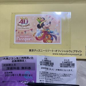 東京ディズニーリゾート 株主優待 万葉倶楽部　万葉の湯　横浜みなとみらい　深夜チケット