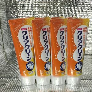 4本薬用クリアクリーン花王ハミガキぺーストハミガキ粉　　　　　　 歯垢スゴ落ち4本セット売り､送料込み950円