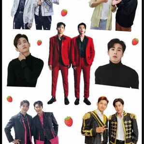 tvxq 東方神起 シール ステッカー ユンホ チャンミン ユノ グッズ 韓国