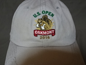 激レア USA購入 ご存知 ゴルフ メジャー大会 全米オープン ゴルフ【U.S. OPEN 2016】【OAKMONT】【USGA MEMBER】 ロゴ刺繍入りCAP 中古品