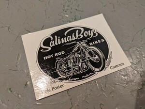 NEW サリナスボーイズ SALINAS BOYS ステッカー HOTROD ホッドロッド カリフォルニア (まとめ買いOK)