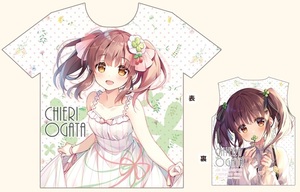 すいみゃ Clover Fields 緒方智絵里フルグラフィックTシャツ2020（XLサイズ）/Chilly polka