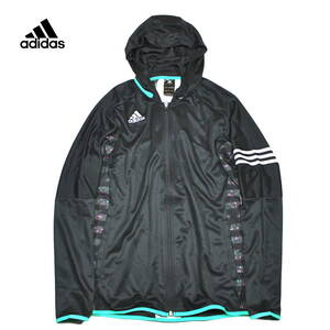 【新品】アディダス エックス レンジ アクティブ ジャケット【29：黒】S フットサル ジャージ パーカー adidas X Rengi