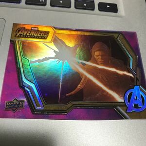 upper deck アベンジャーズ インフィニティウォー ud マーベル GLAIVE