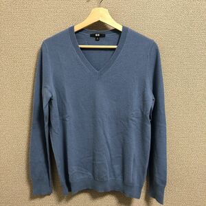 UNIQLO カシミヤ Vネックセーター