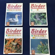 F55-009 【年間まとめ】バードウォッチング・マガジン バーダー BIRDER 2000年12冊 文一総合出版_画像5