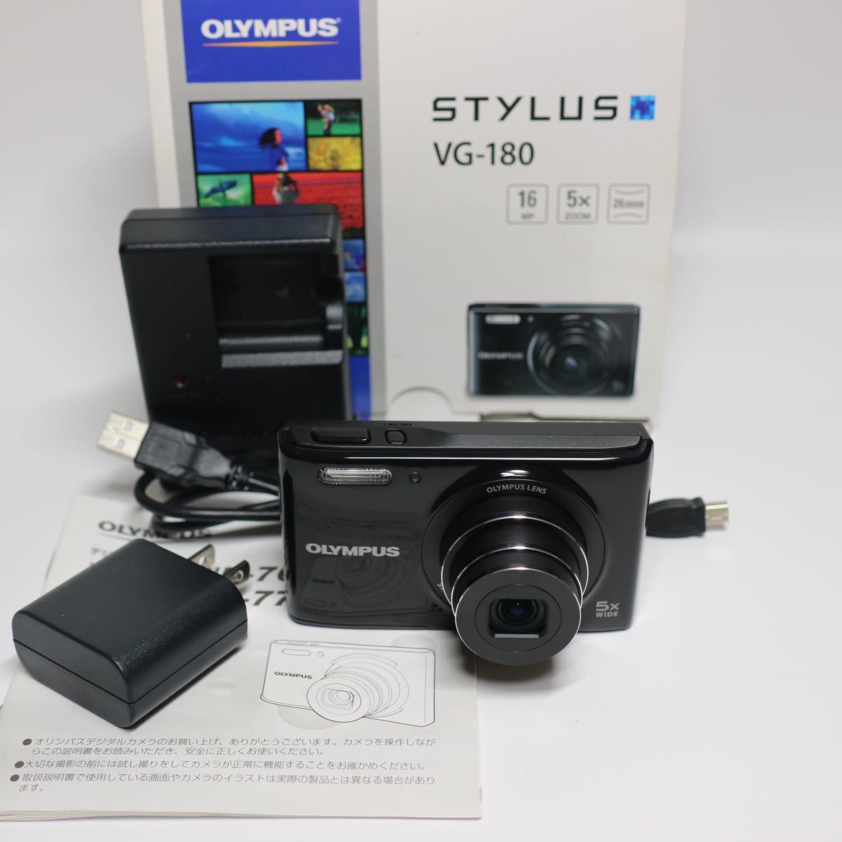 オリンパス OLYMPUS STYLUS VG-180 [レッド] オークション比較 - 価格.com