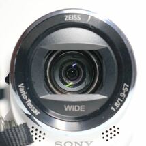 03) 美品 SONY ソニー　HDR-CX470 デジタルHDビデオカメラ 動作確認済み_画像8
