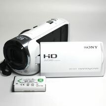 03) 美品 SONY ソニー　HDR-CX470 デジタルHDビデオカメラ 動作確認済み_画像1