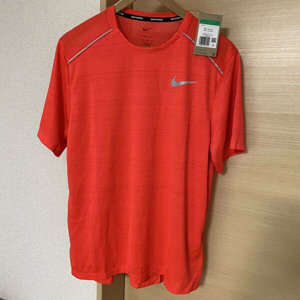 新品 NIKE ランニング メンズ シャツ 半袖 Tシャツ AJ7566 XLサイズ ナイキ Dri-FIT マイラー ショートスリーブ 送料無料 送料込