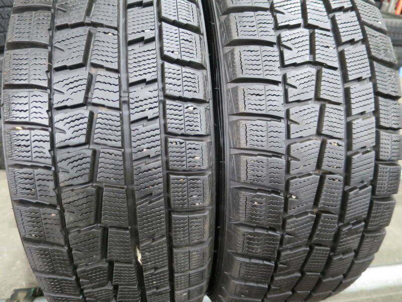 バリ山 195/45R16 80Q ◆ダンロップ WINTER MAXX WM01◆ 2本 B898 スタッドレス