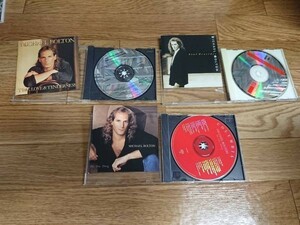 ★☆Ｓ06963　マイケル・ボルトン（Michael Bolton)【The One Thing】【Soul Provider】【Time Love & Tenderness】　CDアルバム３枚☆★