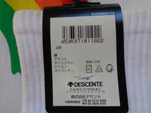 デサント DESCENTE ハイソックス　DVB-8219 ＷＹＬ ホワイト×イエロー ２５～２８㎝ 未使用☆パッケージ無_画像4