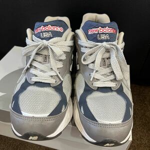 1円スタートnew balance ニューバランス スニーカー 990V3 M990GJ3 Made in USA US9 27センチGREY 参考定価31,800円 ビームス購入