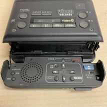 D88-60 SONY VIDEO WALKMAN ビデオウォークマン GV-500 VIDEO TV RECORDER 91年製 通電未確認 バッテリーなし_画像6